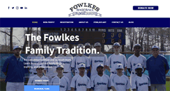 Desktop Screenshot of fowlkesbaseball.com